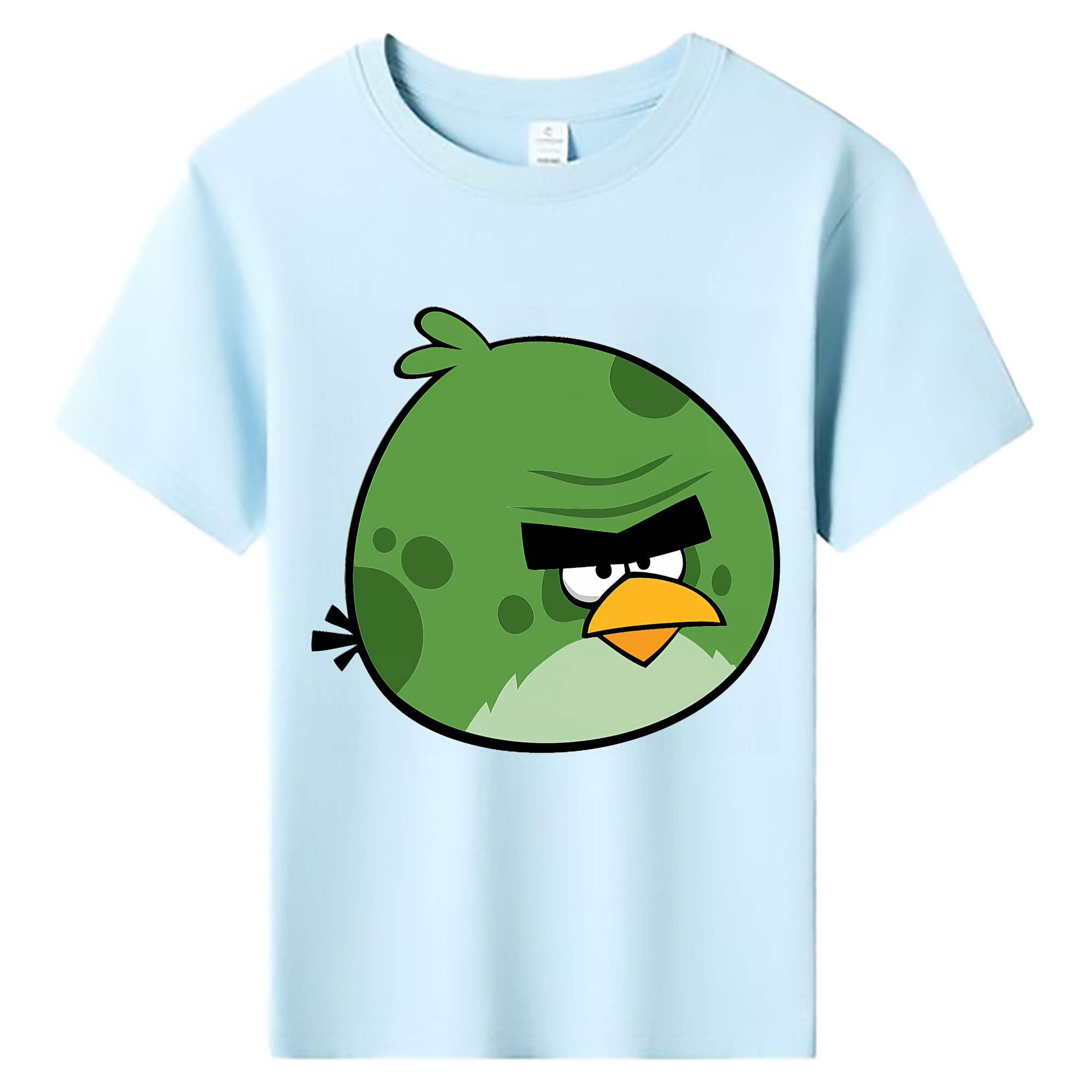 （画像用） Angry Birds アングリーバード 綿100％キッズTシャツ（フロントプリント）